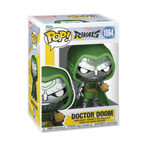 Žaislinė figūrėlė Funko POP! Marvel Rivals Doctor Doom 1064, 9 cm, sidabro sp./žalia sp.
