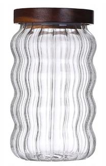 Lielapjoma produktu konteiners Bonbon THK-093858, 0.7 l, caurspīdīga krās./brūna krās.