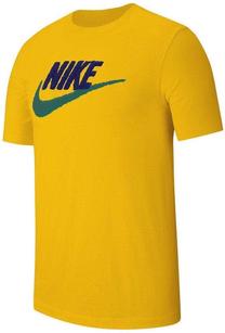 Футболка, мужские Nike, желтый цв., m