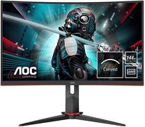 Monitorius AOC Q27G2U Curved, 27", 1 ms, juoda sp., 27" Prekė su pažeista pakuote.