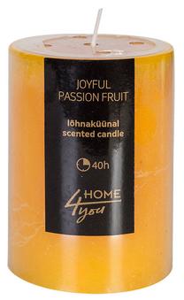 Žvakė, aromatinė Home4you, 40 h, oranžinė sp.