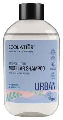 Šampūnas, micelinis Ecolatier Urban Anti-Pollution, 600 ml