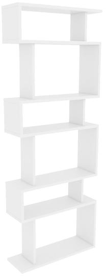 Pastatoma lentyna Kalune Design Bates 935CMN1170, balta sp., 160 cm x 60 cm x 19.6 cm