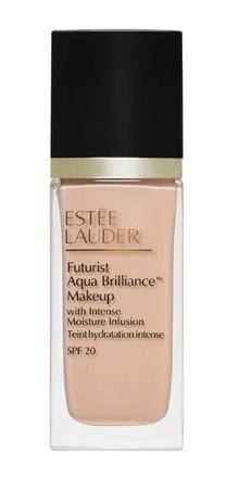 Kreminė pudra Estee Lauder Futurist Aqua Brilliance, SPF 20, cool bone sp., 1c1, 30 ml
