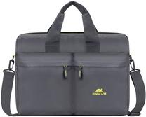 Klēpjdatoru soma Rivacase 5532 grey Lite urban laptop bag 16'', pelēka krās., 16"