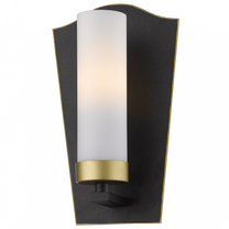 Valgusti seinale Cosmo Light Dublin W01162BZ, E14, 1 x 40 W, valge v. / pruun v.