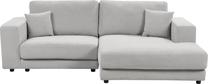 Kampinė sofa Beliani Lofoten, pilka sp., dešininė, 250 x 190 cm x 86 cm