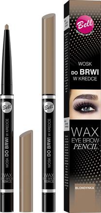 Карандаш для бровей Bell Wax, светло-коричневый цв. 01 blonde
