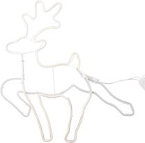 Dekoracija „Elnias“, 59 cm, 54 cm, geltona sp.