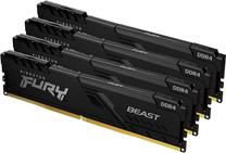 Operatyvioji atmintis (RAM) Kingston Fury Beast Kit of 4, DDR4, 32 GB, 3200 MHz