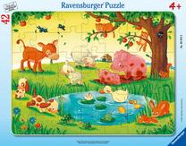 Dėlionė Ravensburger Little Animal Friends, 42 vnt.