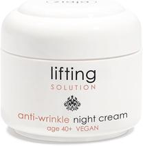 Ночные крем для лица Ziaja Lifting Solution Anti-Wrinkle, 50 мл, 40+