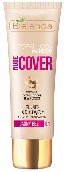 Skystas makiažo pagrindas Bielenda, light beige sp., cover 01.