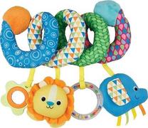 Rotaļlietas ratiem Smily Play Fun Spiral Toy, daudzkrāsaina