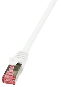Провод Logilink CAT 6 S/FTP RJ-45 8P8C, RJ-45 8P8C, 7.5 м, белый цв.