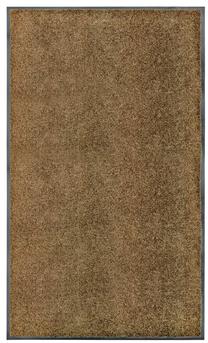 Придверный коврик VLX Washable 323437, коричневый цв., 150 см x 90 см x 0.9 см