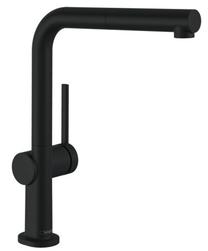 Кухонный смеситель Hansgrohe Talis M54 72808670, черный цв.