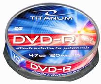 Ierakstāms kompaktdisks Titanum, 4.7 GB, 10gab.