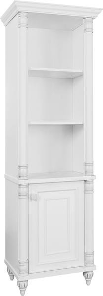 Pastatoma lentyna Kalune Design Romantic Medium, balta sp., 186 cm x 58 cm x 42 cm