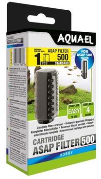 Аксессуары для фильтров Aqua El ASAP 500 Standard, 0.4 кг, черный цв.