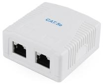 Аксессуары для сетевых продуктов Gembird CAT5E, 60 x 60 мм, белый цв.