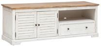 TV galds Atmosphera Olbia, balts krās./koka krās., 40 cm x 140 cm x 50 cm