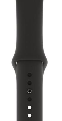 Dirželis Apple 44mm Black Sport Band - S/M & M/L