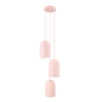 Светильник потолочный Candellux Lighting Oss 5016898, E27, 3 x 40 Вт, розовый цв. / розовый цв.