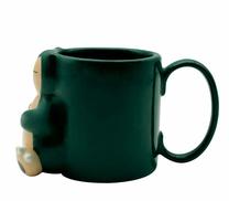 Krūzīte ABYstyle POKEMON - Snorlax, tumši zaļa krās., 350 ml