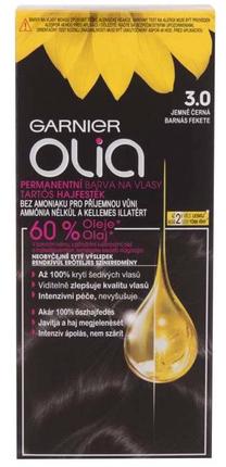 Matu krāsa Garnier Olia, soft black krās., 3.0, 50 ml