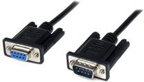 Kabelis StarTech DB9 RS232 SCNM9FM2MBK DB9 female, DB9 male, 2 m, juoda sp.