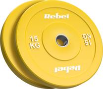 Disku svari Rebel Beast, 2 x 15 kg