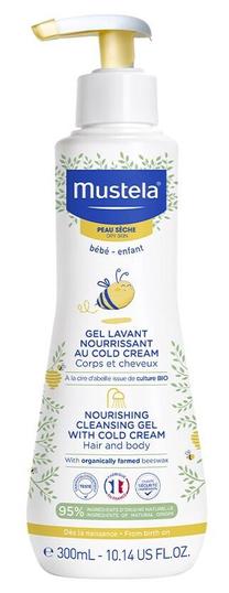 Gelis Mustela Nourishing Cleansing Gel, 1389-36089, 300 ml