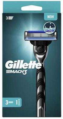 Skutimosi rinkinys Gillette Mach 3, 4 vnt