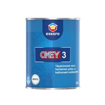Эмульсионная краска Eskaro Okey 3, белый цв., 0.9 л
