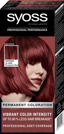 Matu krāsa Schwarzkopf Permanent Coloration, pompeian red krās., 5-72, 115 ml