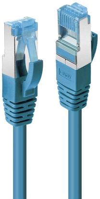 Сетевой кабель Lindy RJ-45, RJ-45, 30 м, синий цв.