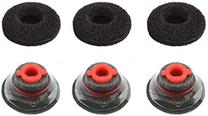 Antgaliai ausinėms Poly Ear Tips Kit For Wireless Headset, juoda sp., 3 vnt.