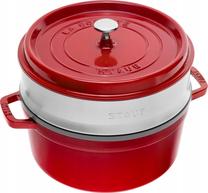 Emailitud malmpott Staub La Cocotte, Ø24 cm, 3.8 l, punane v.