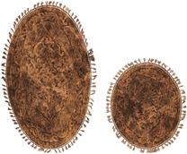 Комплект ковриков для ванны Foutastic COTTONKT000531, коричневый цв., 100 см x 60 см