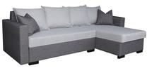 Kampinė sofa Platan Karol 04, pilka sp., 230 x 140 cm x 80 cm