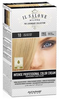 Kраска для волос Il Salone Intense Professional, 10 very light blonde цв., 10 Very Light Blonde