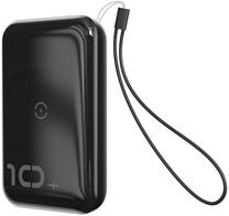 Nešiojamas įkroviklis (Power bank) Baseus Mini S, 10000 mAh, juoda sp.