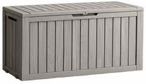 Sodo daiktadėžė Akord Furniture Factory, 46.3 cm x 114 cm x 57.5 cm, 272 l, pilka sp.
