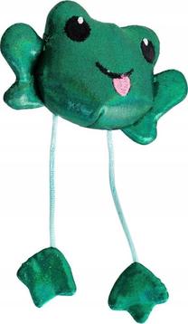 Žaislas katėms su katžole Petstages Frog PS70378, išmanusis, žalia sp., 13.335 cm