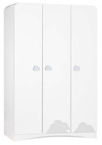 Spinta Kalune Design Pori 1971, balta sp., 60 cm x 136 cm x 201 cm
