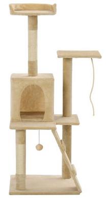 Kačių draskyklė VLX Cat Tree, 50 cm x 50 cm x 120 cm