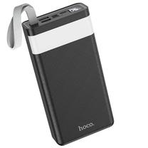 Lādētājs-akumulators (Power bank) Hoco, 30000 mAh, melna krās.