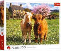 Puzle Trefl Friends on the Farm, 48 cm x 34 cm, 500 gab.