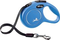 Automatinis pavadėlis Flexi New Classic Tape, mėlyna sp., XS 3m